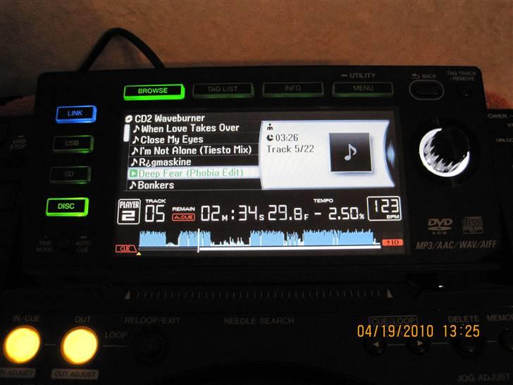 Diskoteksanlæg Pioneer CDJ 2000 #SOLGT# billede 8