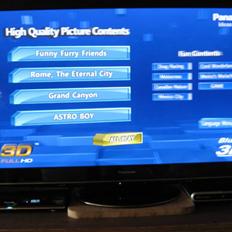 Hjemmebiograf Panasonic 50" Full HD. 3D