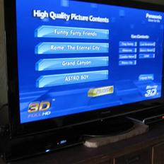 Hjemmebiograf Panasonic 50" Full HD. 3D