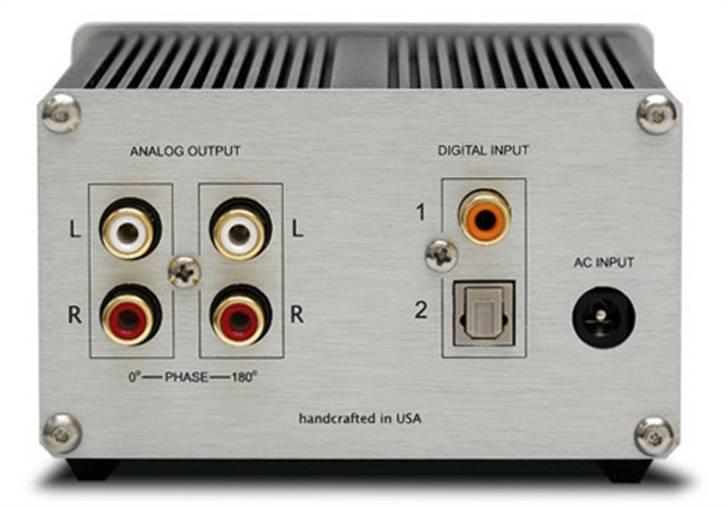 Musikanlæg Mediastream og Thule Audio IA60 - Back of DAC converter billede ...