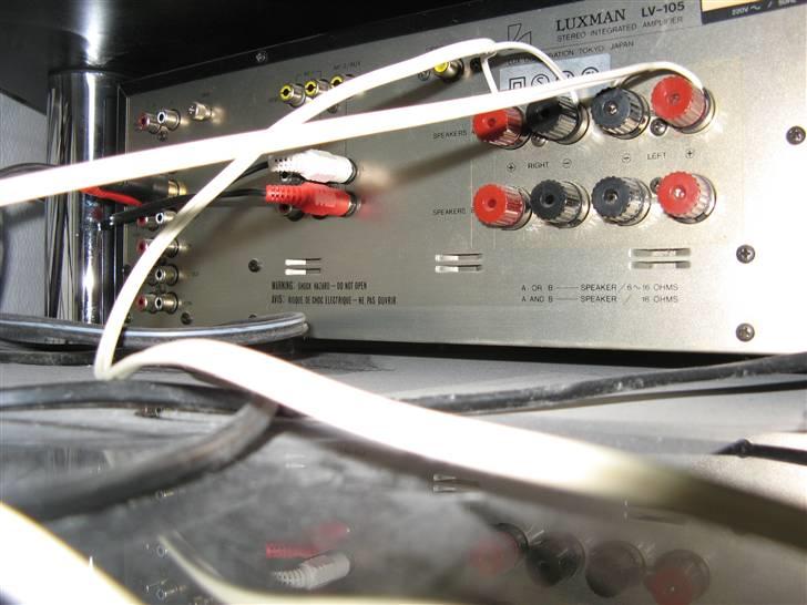 Musikanlæg / Stereo biograf, Luxman - keeping it simple ;) billede 10