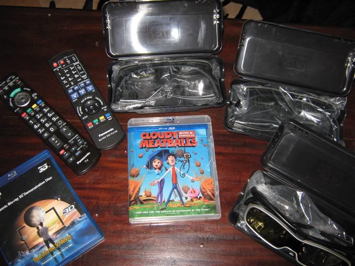 Hjemmebiograf Panasonic 50" Full HD. 3D - 3D briller, 3D film, og fjernbetjening. billede 4