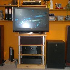 Hjemmebiograf Marantz AV 7005, Audiolab & Monitor Audio