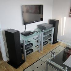 Musikanlæg B&W 683 & Nad C372