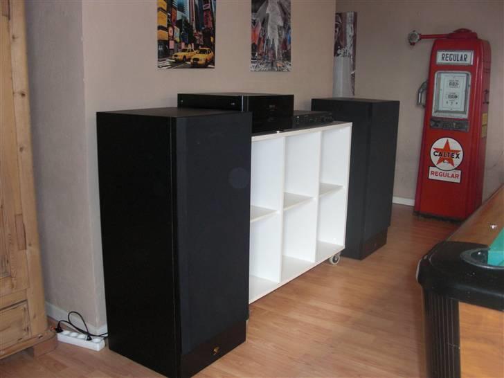Musikanlæg Cerwin Vega DC 15 - Denon - Med front stof :) billede 1