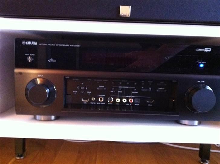 Hjemmebiograf Solgt....Yamaha-Vienna-Optoma-82" Opera - bag klappen... her findes en af de 8 HDMI indgange billede 6