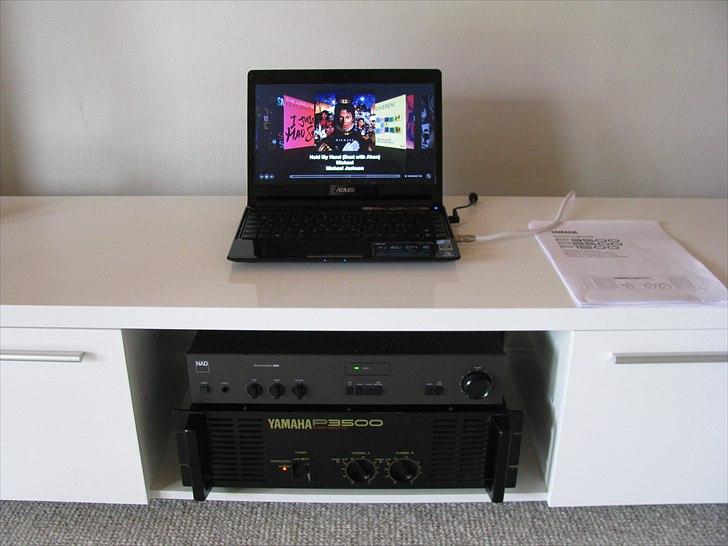 Musikanlæg Cerwin Vega DC15 & Yamaha - Kontrolpanelet. billede 2
