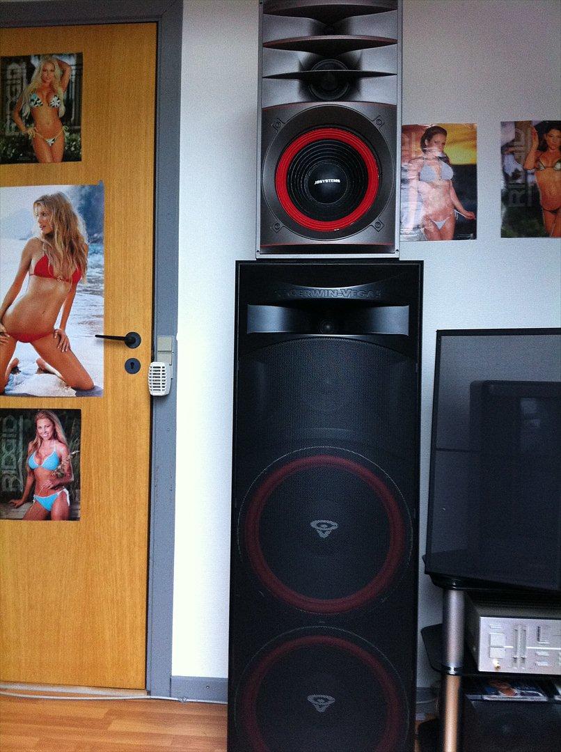 Computeranlæg Cerwin-Vega cls 215 - den øverste højtalere er solgt  billede 2