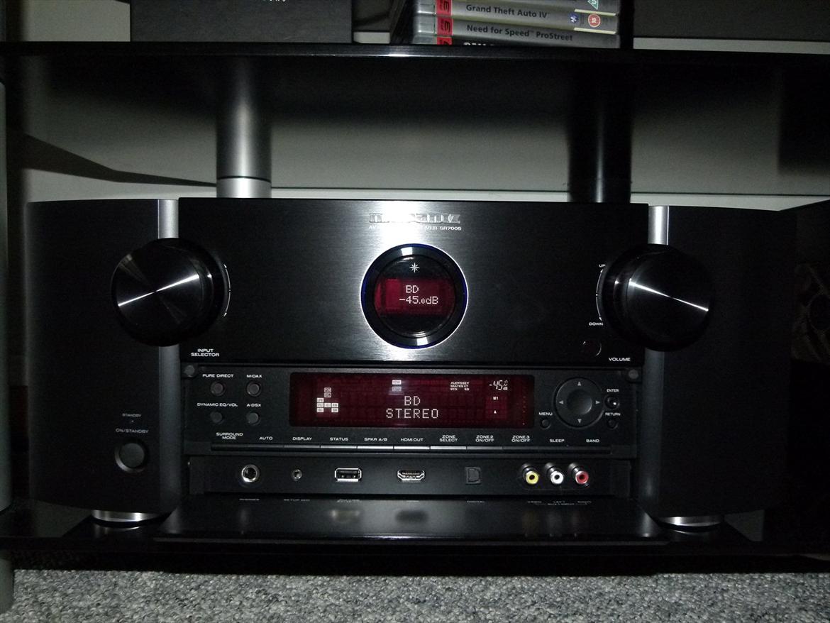 Hjemmebiograf Focal, Marantz & Samsung - Marantz SR7005 med blitz. billede 10