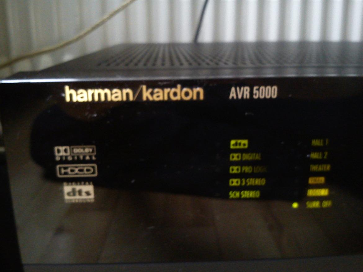 Musikanlæg CV VS12 / Harman/Kardon AVR 5000 billede 5