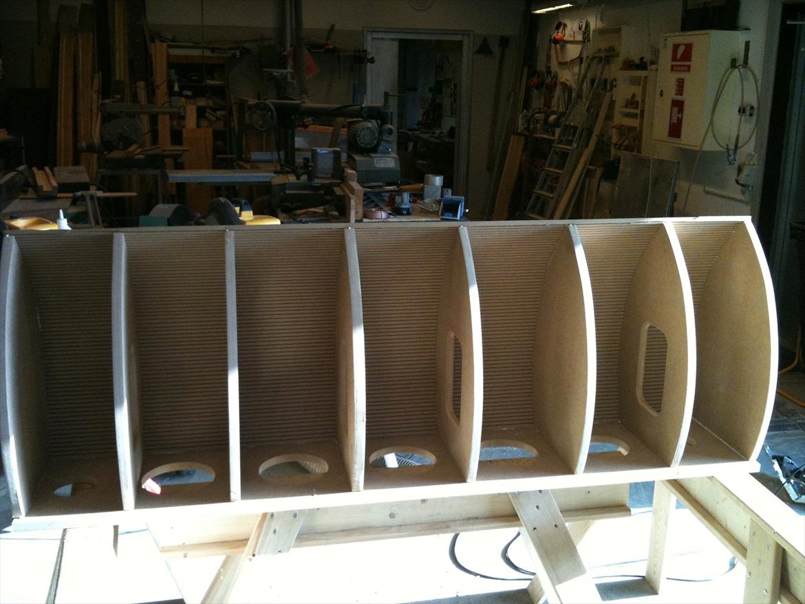 Hjemmebiograf Hjemmebio: Hjemmefusk + dali + denon - Højtaler produktion billede 7