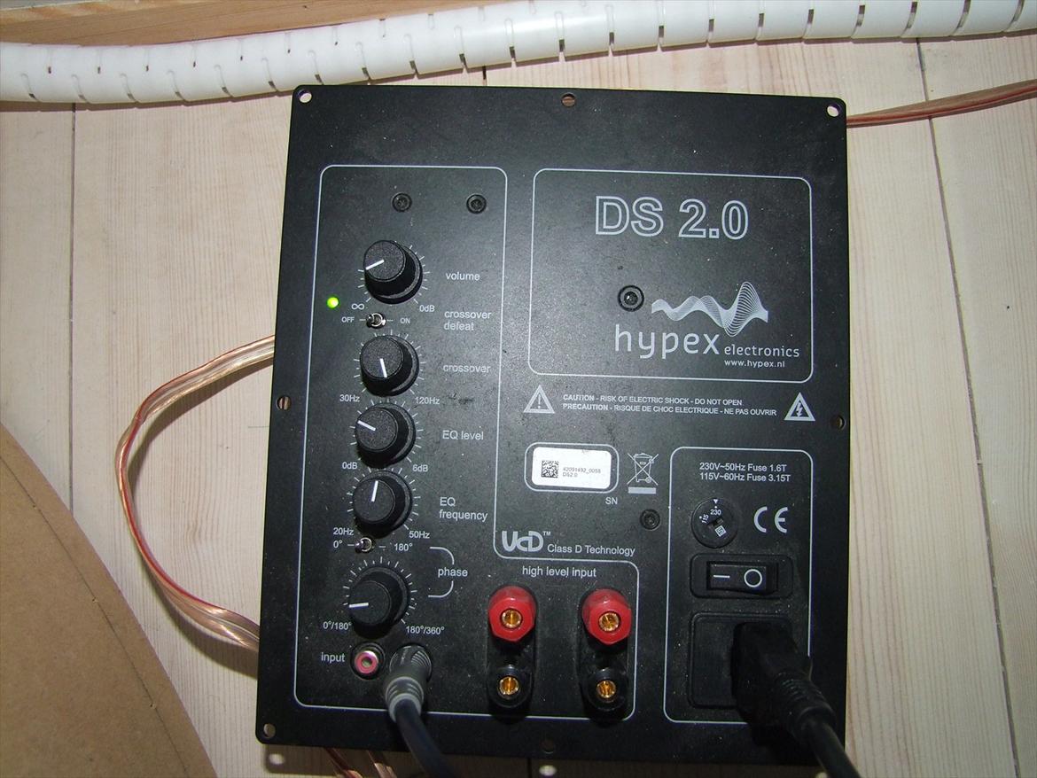 Hjemmebiograf Hjemmebio: Hjemmefusk + dali + denon - Basforstærker . Hypex 2.0 billede 4