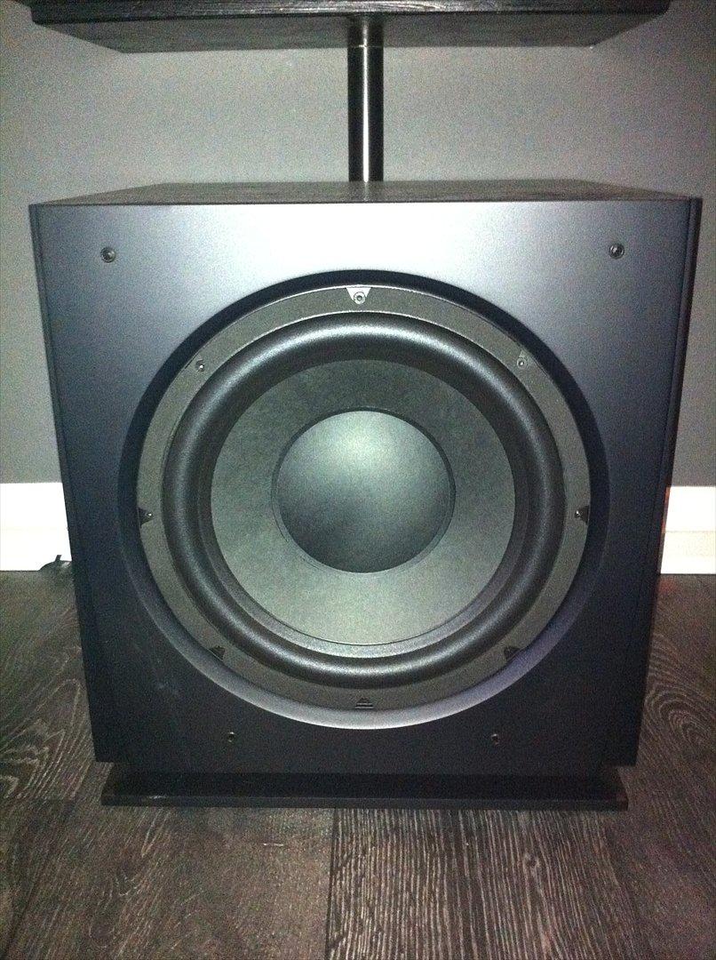 Hjemmebiograf Kedde´s Kino - 12" lækker sub. har frontstof på normalt billede 11