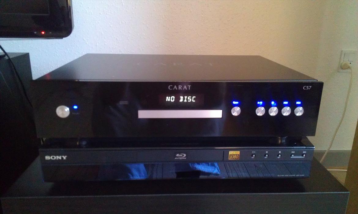 Musikanlæg Dali, NAD, CV + andet - DØD! 2 år gammel! 
Fransk Carat C57 cd afspiller. billede 7