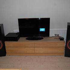 Musikanlæg CV DC15 og pioneer