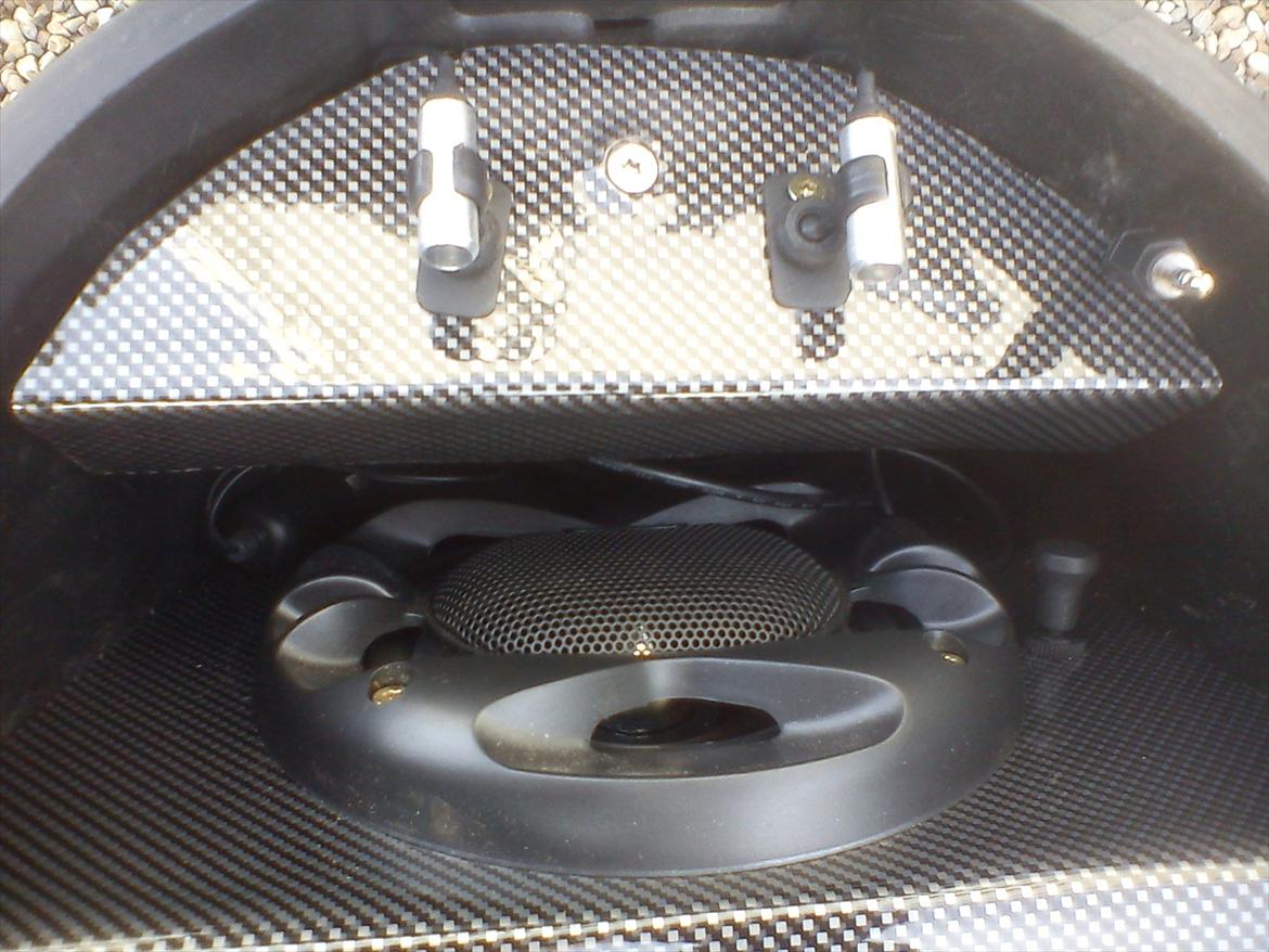 Scooterstereo Carbon opgraderet  billede 5