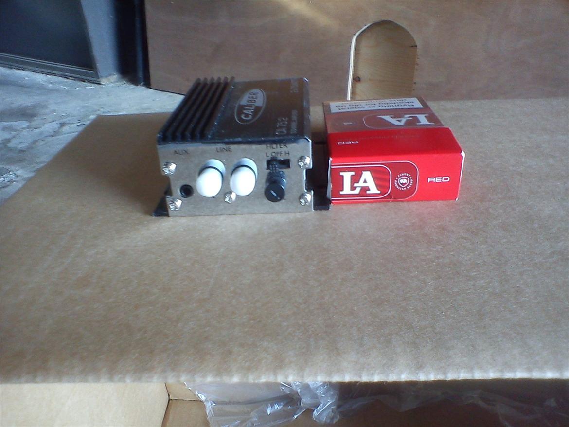 Scooterstereo Carbon opgraderet  billede 12