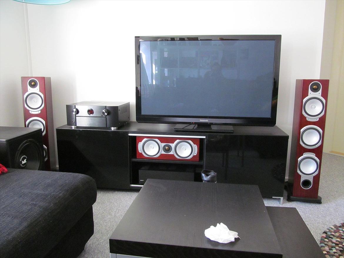 Hjemmebiograf Marantz AV8801, Audiolab & Monitor Audio  billede 2
