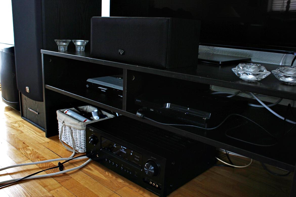 Hjemmebiograf Denon/Cerwin Vega billede 4
