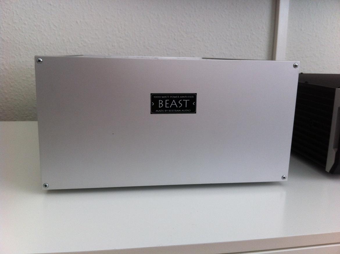 Musikanlæg Musical Fidelity & The BEAST - Bertram Beast (Ghost prototype) billede 13