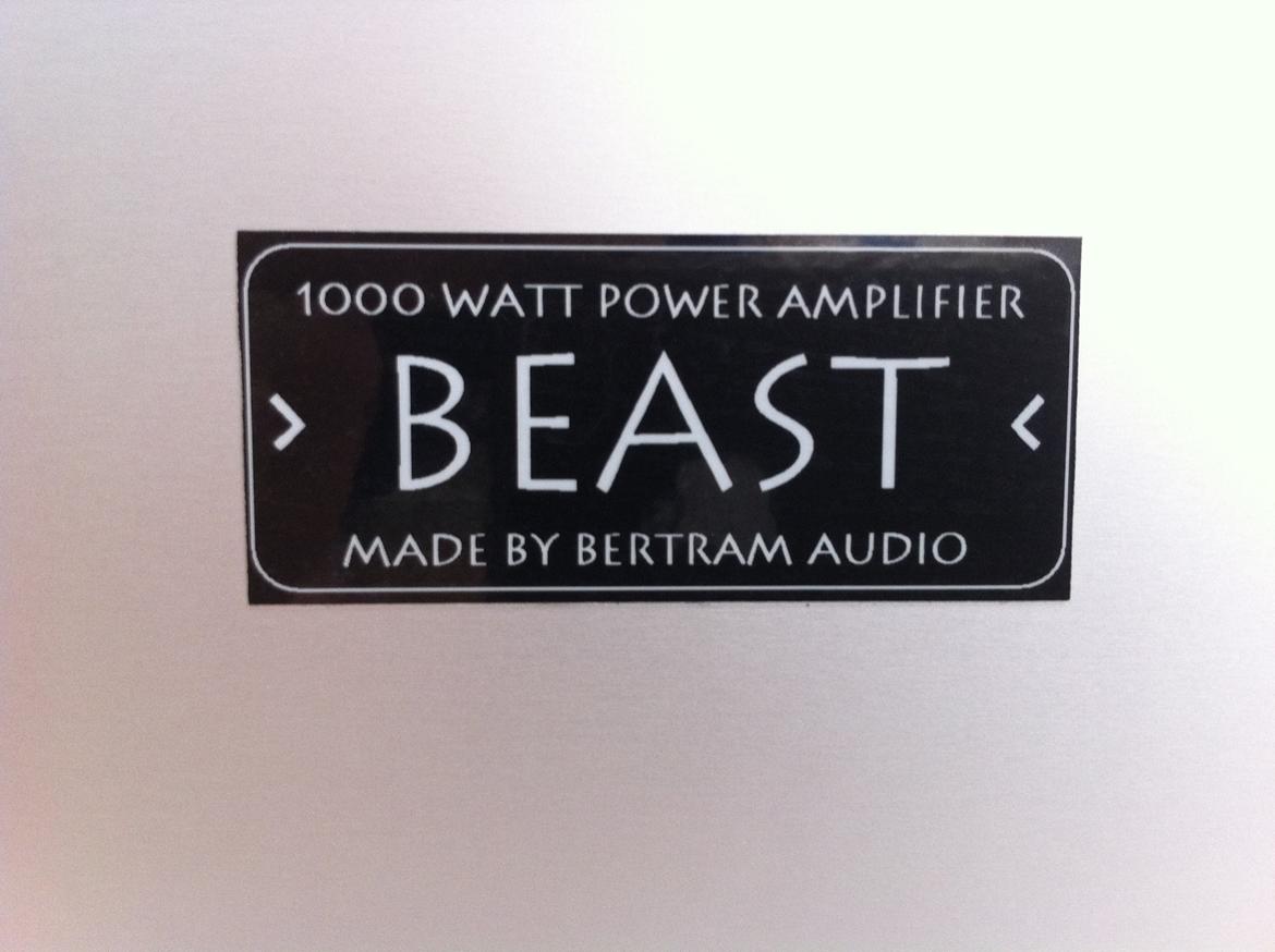 Musikanlæg Musical Fidelity & The BEAST billede 15