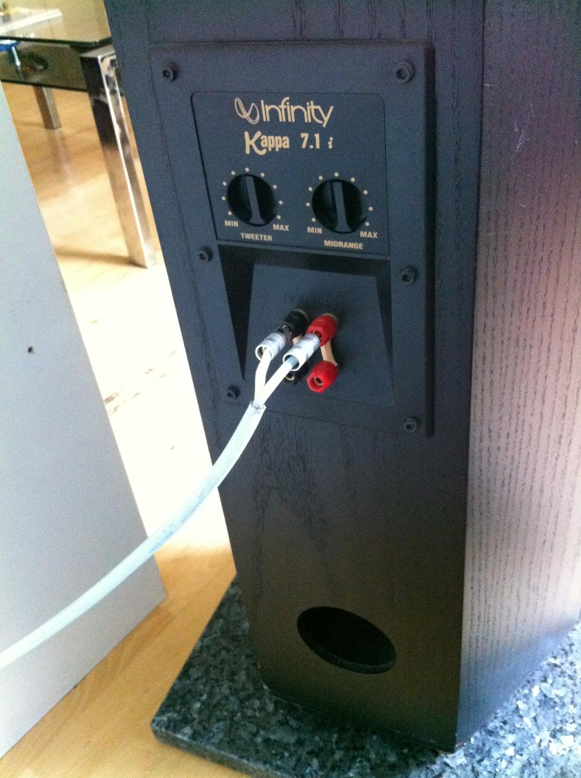 Musikanlæg Consonance, Infinity Kappa & B&W. billede 16