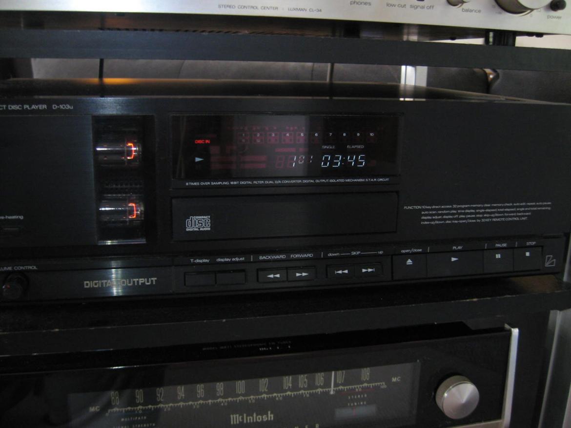 Musikanlæg "Old School HiFi" - Luxman D103U billede 3
