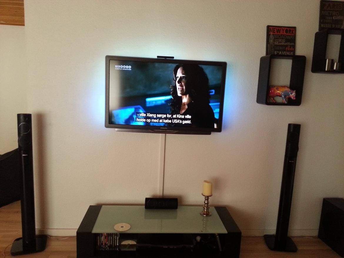 Hjemmebiograf philips 3D LED tv med 1000-watt 3D hjemmebio, med billede 5