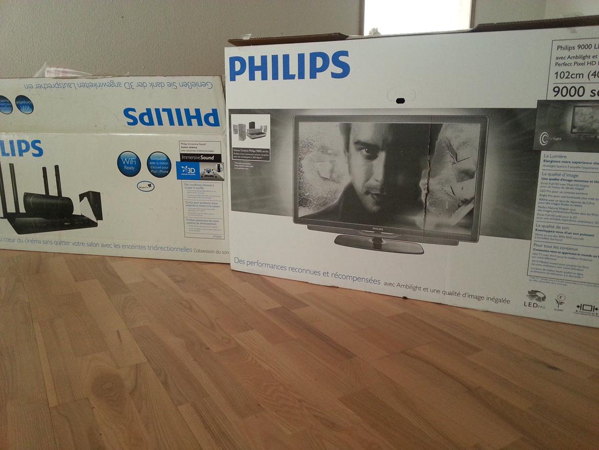Hjemmebiograf philips 3D LED tv med 1000-watt 3D hjemmebio, med billede 6