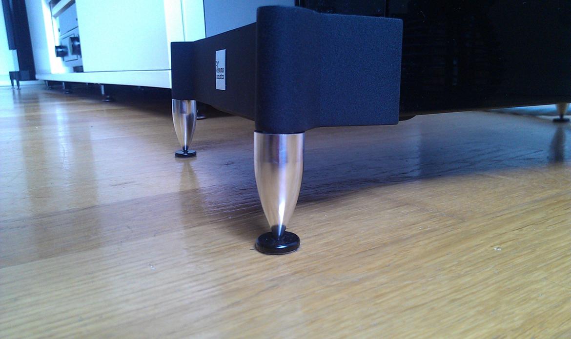 Hjemmebiograf Solgt....Yamaha-Vienna-Optoma-82" Opera - DIY afkoblings fødder  billede 15