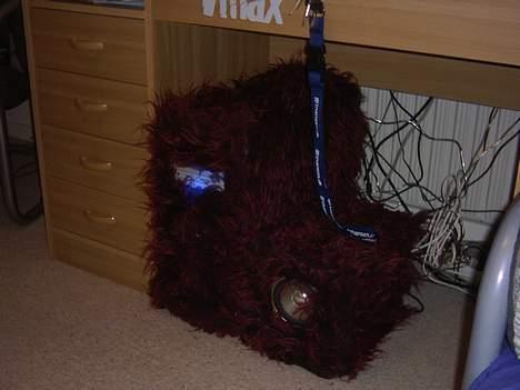 Computeranlæg 5,1 chanel Computeranlæg  - Lige et billed af Mit kapinet og Min hjemmelaved Subwoofer billede 13