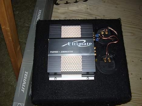 Musikanlæg Technics - Sub 12" og en lille forstæker 360 Watt er til salg for 1500kr   billede 11