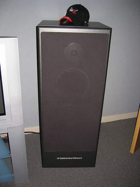 Musikanlæg Denon + Cerwin Vega - - Cerwin Vega AL1000 Med kabinet på. billede 10