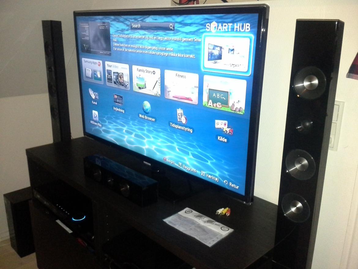 Hjemmebiograf Samsung Hjemmebio og Smart TV (TILSALG) - Fra Højre billede 4