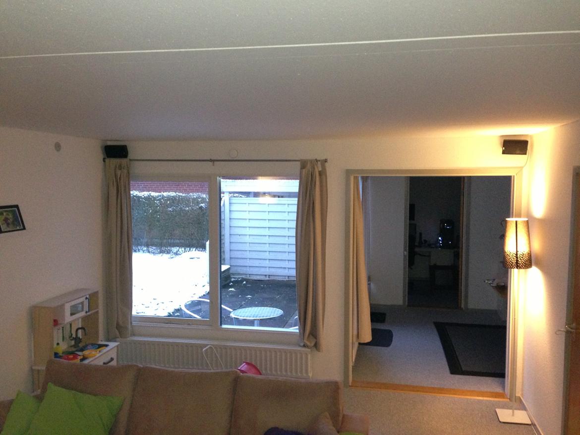 Hjemmebiograf Onkyo/Jamo - Her sidder baghøjtalerne så billede 6