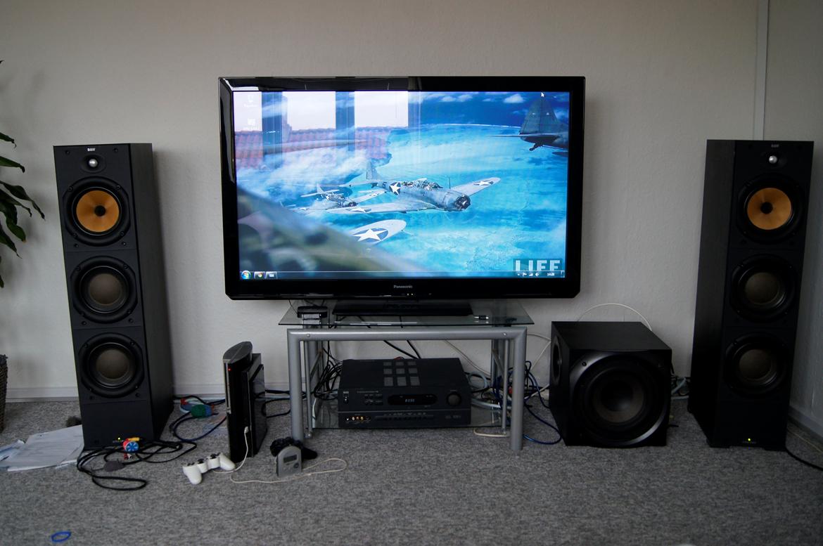 Musikanlæg Mit setup, musik/mini biograf billede 3