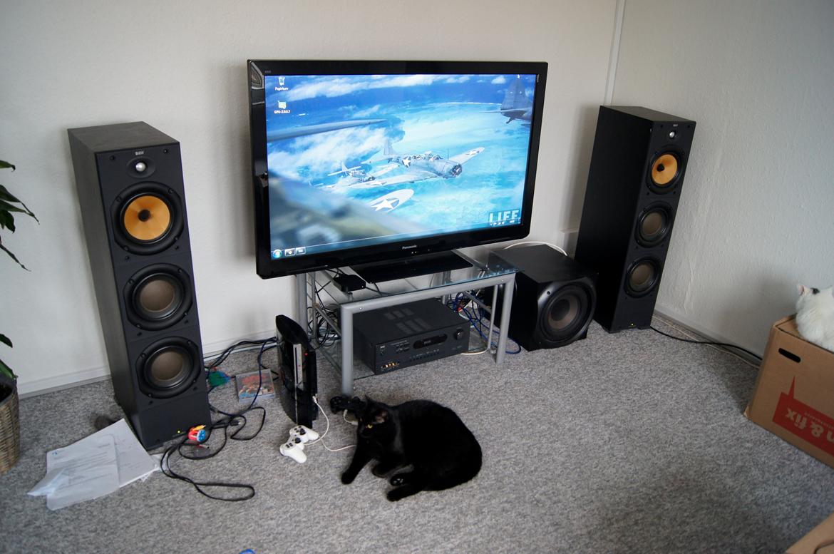 Musikanlæg Mit setup, musik/mini biograf billede 11