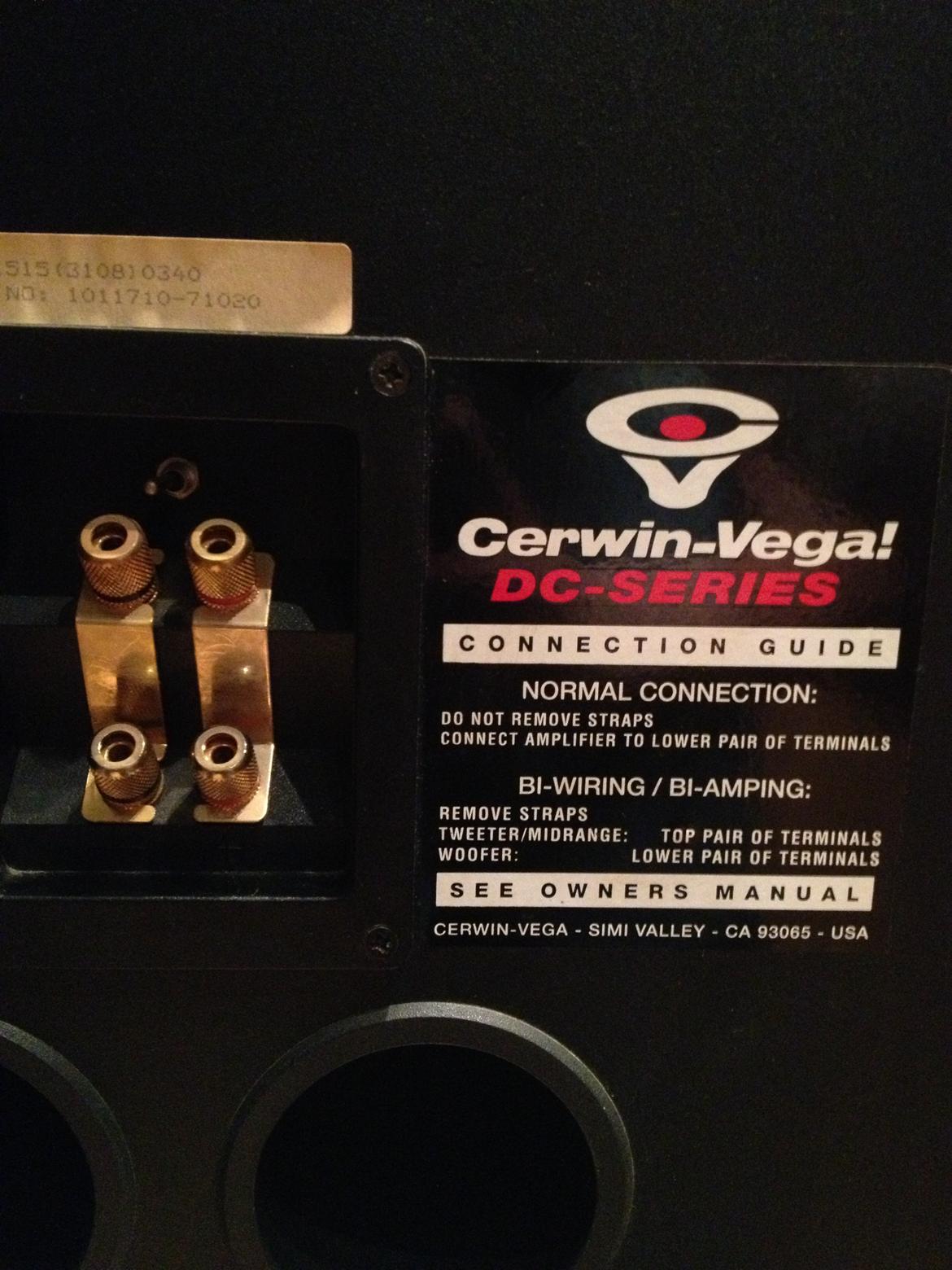 Musikanlæg Cerwin vega billede 13