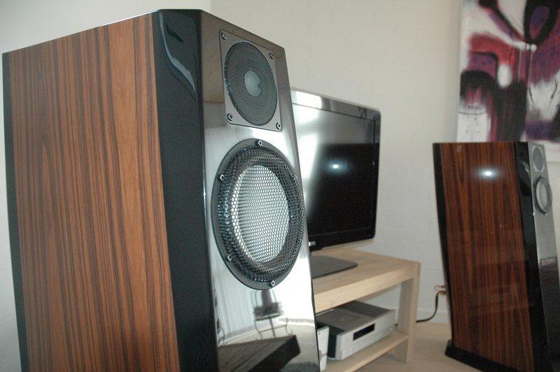 Musikanlæg Gemme Audio, B.A.T og Audia Flight - Finish er rosewood billede 4