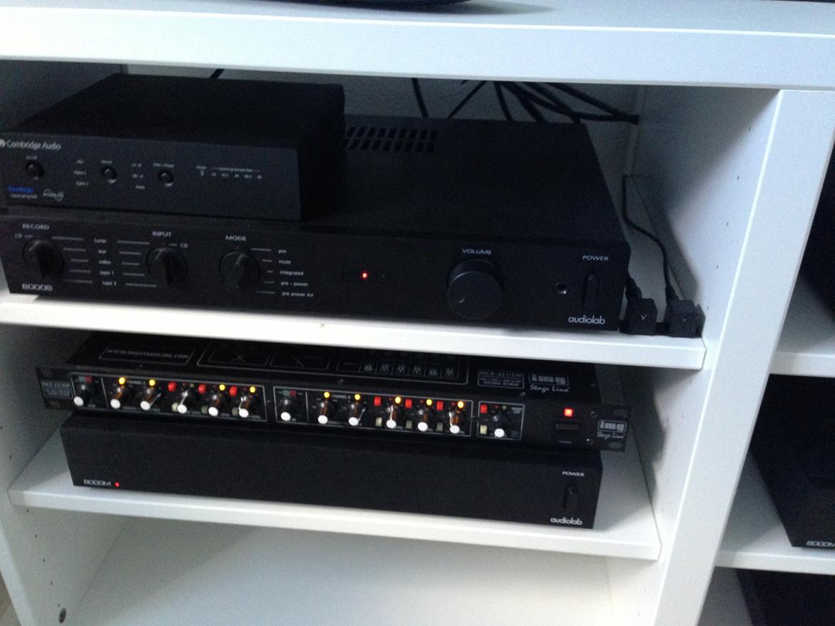 Musikanlæg Audiolab, Earthquake, selvbyg, elektron delefilter billede 6