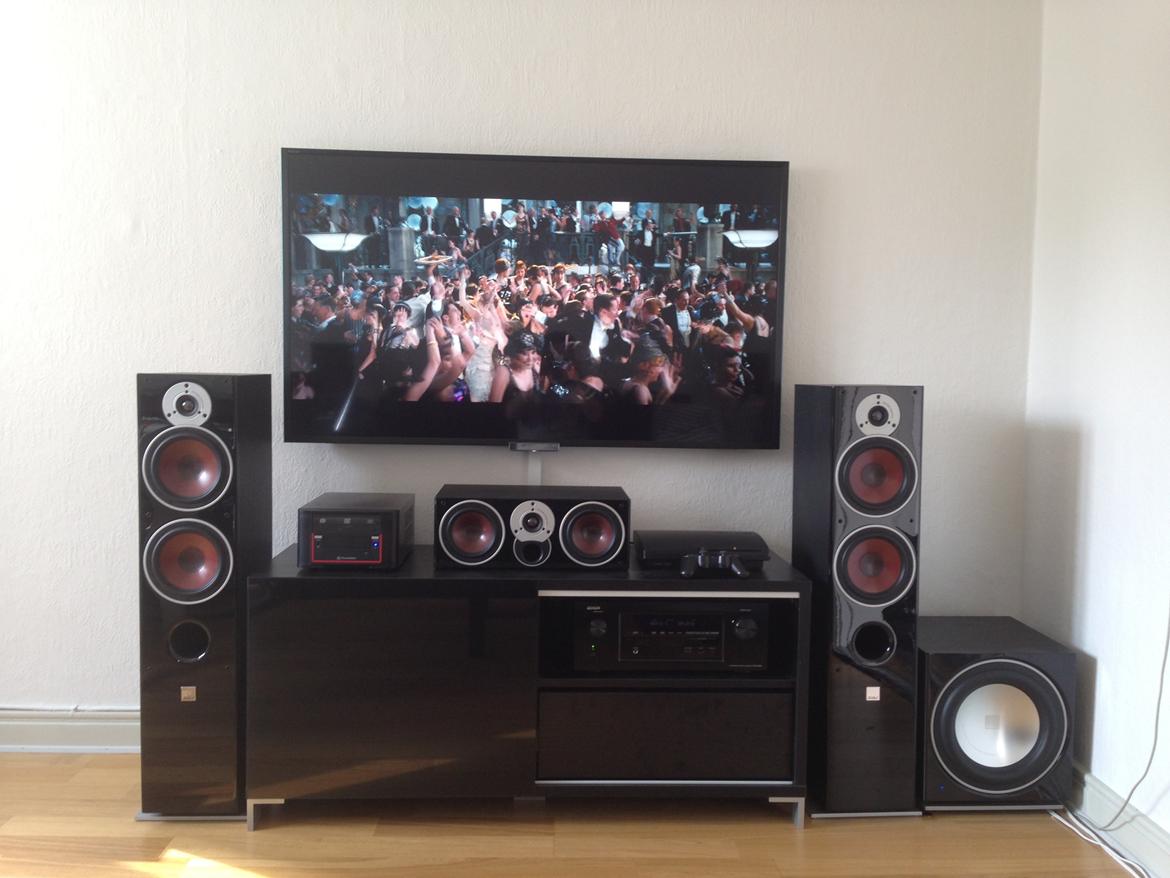 Hjemmebiograf Denon AVR, Dali Zensor, Sony 55" og HMPC billede 1