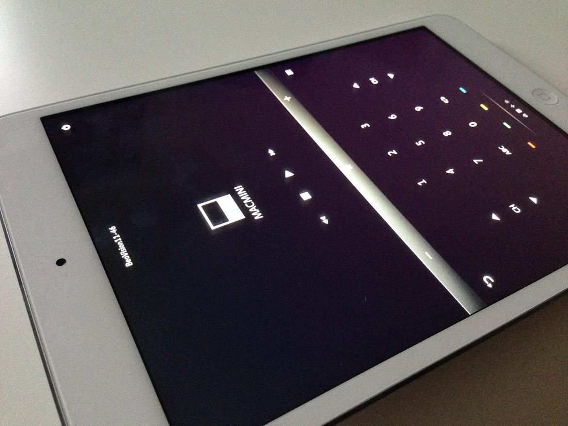 Hjemmebiograf B&O 9.2 Hjemmebio - Alt kan styres fra denne iPad Mini hvis ikke lige Beo 4 er indenfor rækkevidde billede 11