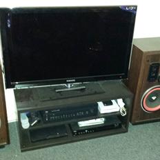 Musikanlæg Kampsax Kollegie Setup