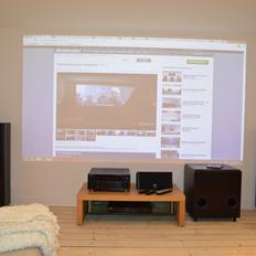 Hjemmebiograf Kælderen :-)