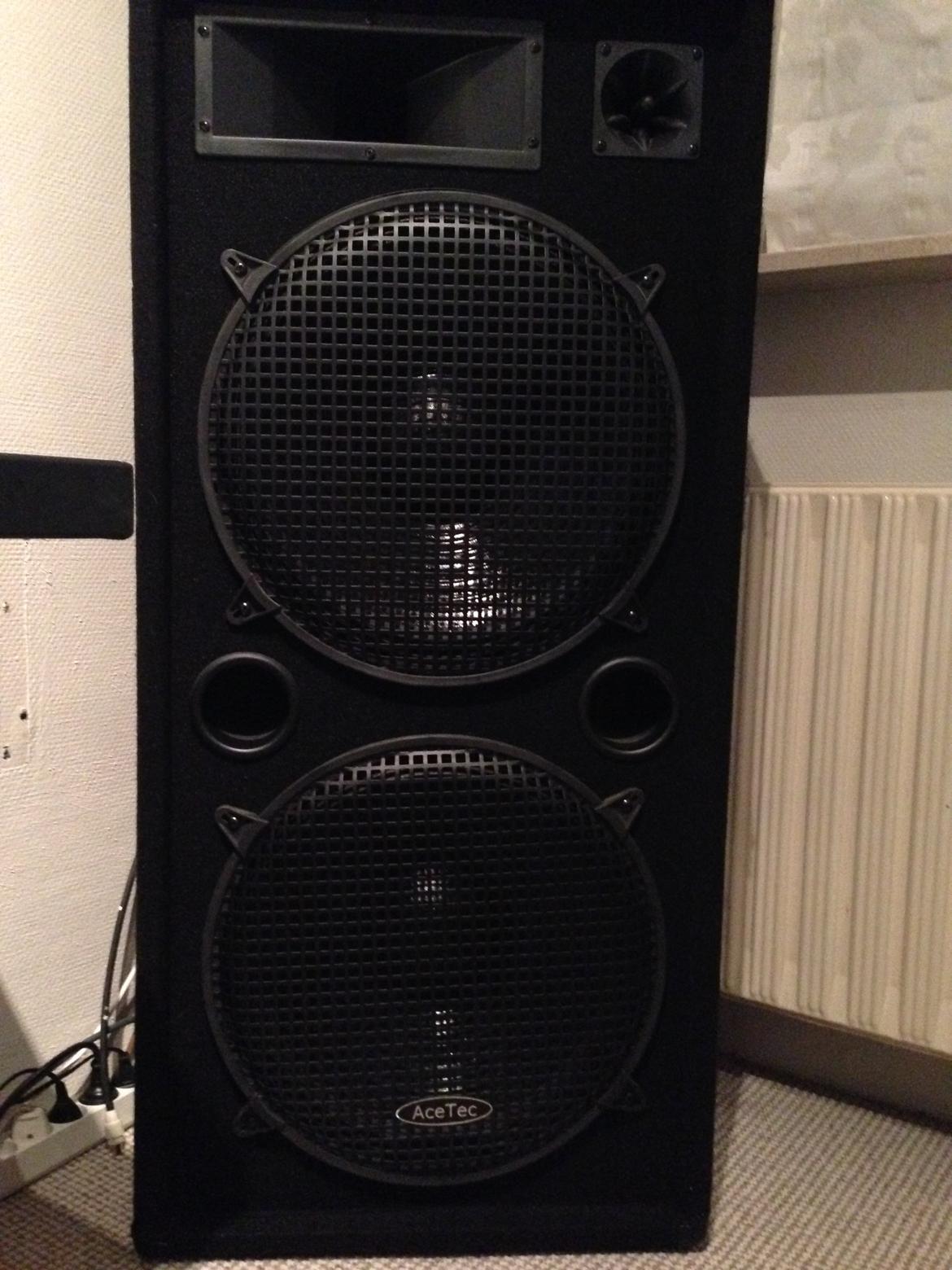 Computeranlæg Mine højtalere! - Acetec højtaler på 600 W RMS (Sinus) og 1200 Watt Max. billede 5