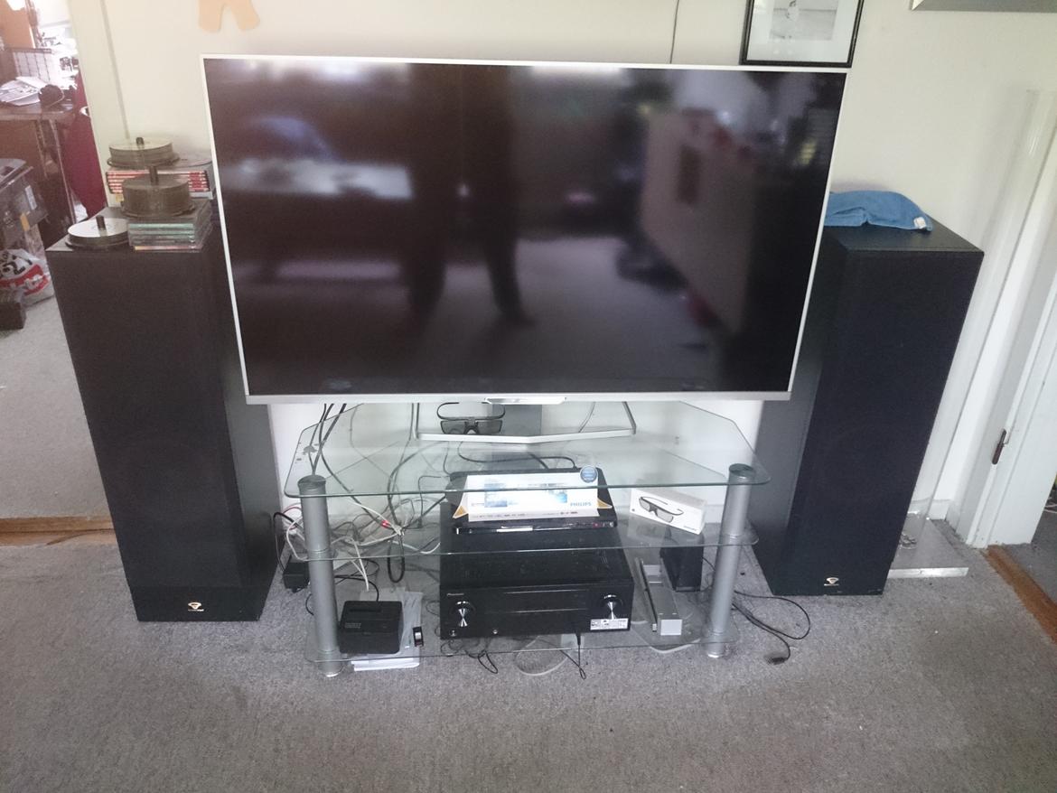 Hjemmebiograf Mit gamle setup billede 1
