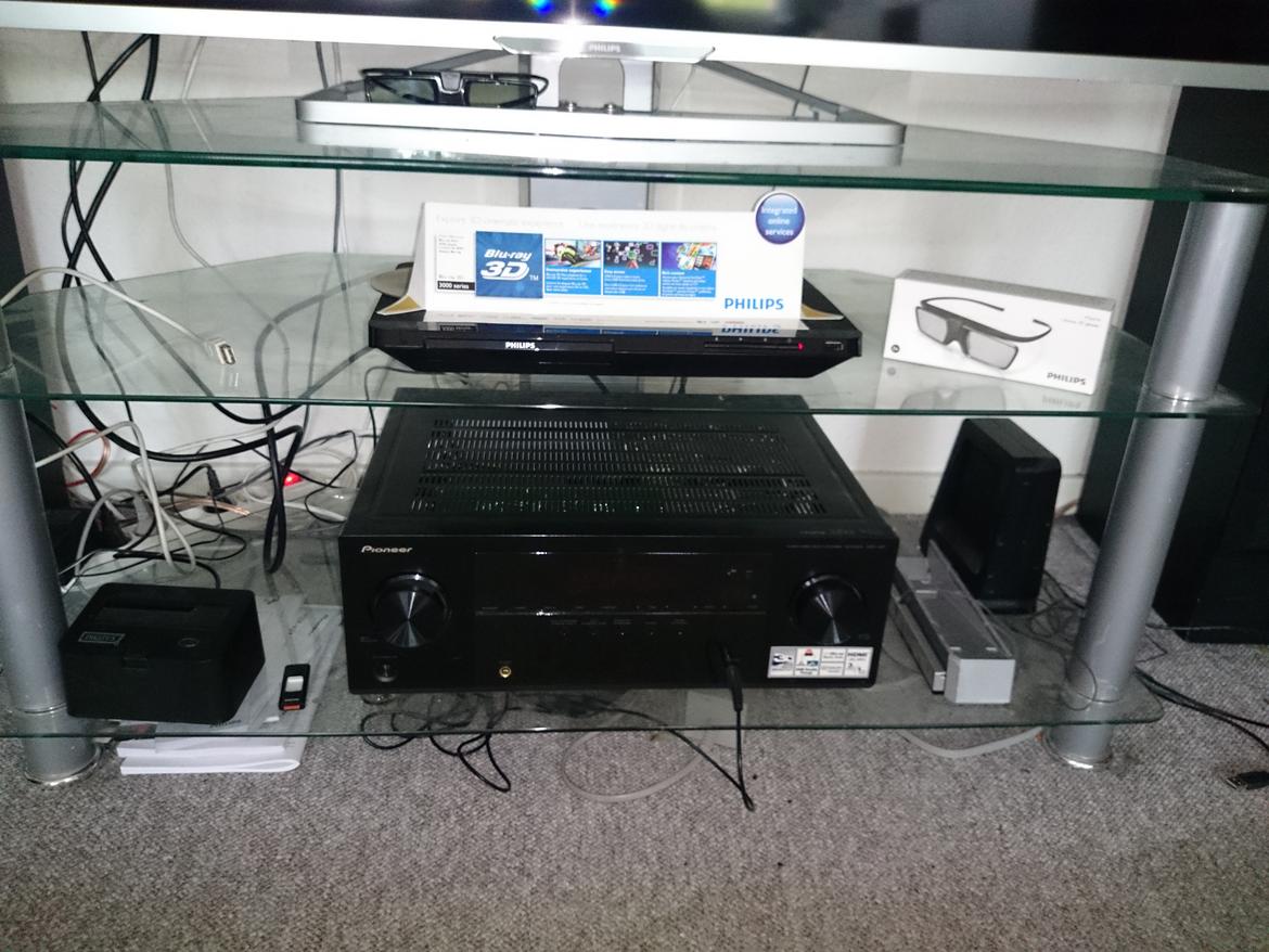 Hjemmebiograf Mit gamle setup billede 4