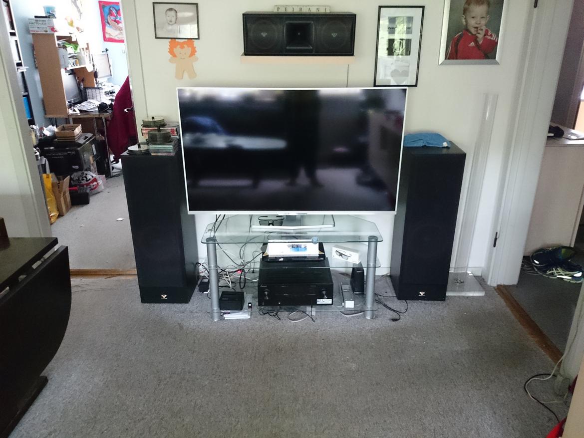 Hjemmebiograf Mit gamle setup billede 2