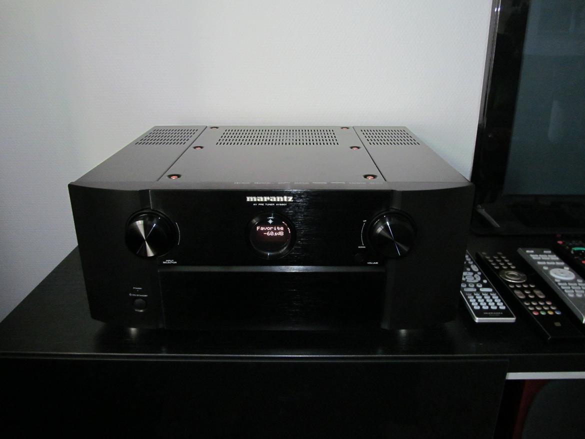Hjemmebiograf Marantz AV8801, Audiolab & Monitor Audio  billede 7