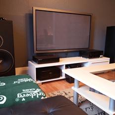Hjemmebiograf Cerwin Vega AL-1002, Pioneer VSX, Denon POA